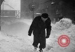 Image of snow storm Chicago Illinois USA, 1939, second 46 stock footage video 65675070054