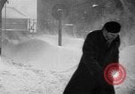 Image of snow storm Chicago Illinois USA, 1939, second 47 stock footage video 65675070054