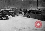 Image of snow storm Chicago Illinois USA, 1939, second 52 stock footage video 65675070054