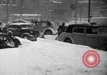 Image of snow storm Chicago Illinois USA, 1939, second 53 stock footage video 65675070054