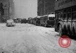 Image of snow storm Chicago Illinois USA, 1939, second 56 stock footage video 65675070054