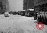Image of snow storm Chicago Illinois USA, 1939, second 57 stock footage video 65675070054