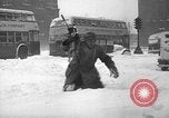 Image of snow storm Chicago Illinois USA, 1939, second 58 stock footage video 65675070054