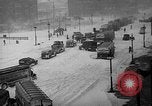 Image of snow storm Chicago Illinois USA, 1939, second 62 stock footage video 65675070054