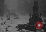 Image of snow storm Buffalo New York USA, 1939, second 8 stock footage video 65675070055