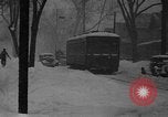 Image of snow storm Buffalo New York USA, 1939, second 22 stock footage video 65675070055