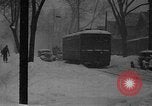 Image of snow storm Buffalo New York USA, 1939, second 23 stock footage video 65675070055