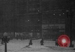 Image of snow storm Buffalo New York USA, 1939, second 25 stock footage video 65675070055