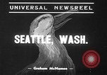 Image of duck racing Seattle Washington USA, 1939, second 8 stock footage video 65675070060