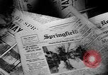 Image of reconstruction work Springfield Massachusetts USA, 1936, second 43 stock footage video 65675070062