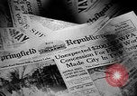Image of reconstruction work Springfield Massachusetts USA, 1936, second 44 stock footage video 65675070062