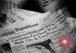 Image of reconstruction work Springfield Massachusetts USA, 1936, second 46 stock footage video 65675070062
