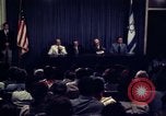 Image of Menachem Begin Washington DC USA, 1977, second 39 stock footage video 65675070077