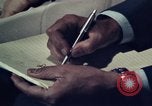 Image of Menachem Begin Washington DC USA, 1977, second 59 stock footage video 65675070077