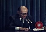 Image of Menachem Begin Washington DC USA, 1977, second 61 stock footage video 65675070077