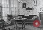 Image of remodeled living room United States USA, 1935, second 35 stock footage video 65675070080