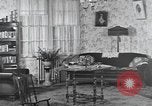 Image of remodeled living room United States USA, 1935, second 37 stock footage video 65675070080