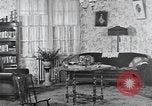 Image of remodeled living room United States USA, 1935, second 38 stock footage video 65675070080