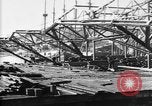 Image of 106th Engineers constructing a warehouse Brest France, 1918, second 7 stock footage video 65675070083