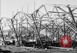 Image of 106th Engineers constructing a warehouse Brest France, 1918, second 24 stock footage video 65675070083