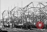 Image of 106th Engineers constructing a warehouse Brest France, 1918, second 31 stock footage video 65675070083