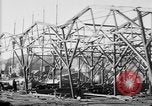 Image of 106th Engineers constructing a warehouse Brest France, 1918, second 33 stock footage video 65675070083