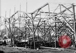 Image of 106th Engineers constructing a warehouse Brest France, 1918, second 34 stock footage video 65675070083