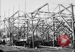 Image of 106th Engineers constructing a warehouse Brest France, 1918, second 37 stock footage video 65675070083