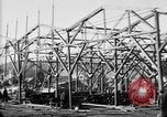 Image of 106th Engineers constructing a warehouse Brest France, 1918, second 38 stock footage video 65675070083
