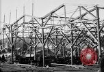 Image of 106th Engineers constructing a warehouse Brest France, 1918, second 39 stock footage video 65675070083