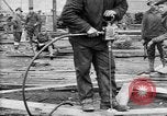 Image of 106th Engineers constructing a warehouse Brest France, 1918, second 43 stock footage video 65675070083