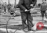 Image of 106th Engineers constructing a warehouse Brest France, 1918, second 45 stock footage video 65675070083