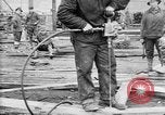 Image of 106th Engineers constructing a warehouse Brest France, 1918, second 46 stock footage video 65675070083