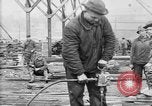 Image of 106th Engineers constructing a warehouse Brest France, 1918, second 51 stock footage video 65675070083