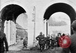 Image of U.S. soldiers and French people in World War I Brest France, 1918, second 7 stock footage video 65675070086