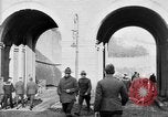 Image of U.S. soldiers and French people in World War I Brest France, 1918, second 9 stock footage video 65675070086