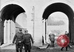 Image of U.S. soldiers and French people in World War I Brest France, 1918, second 16 stock footage video 65675070086