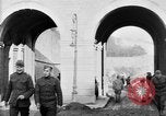 Image of U.S. soldiers and French people in World War I Brest France, 1918, second 17 stock footage video 65675070086