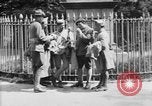 Image of U.S. soldiers and French people in World War I Brest France, 1918, second 26 stock footage video 65675070086