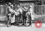 Image of U.S. soldiers and French people in World War I Brest France, 1918, second 27 stock footage video 65675070086