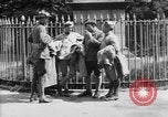 Image of U.S. soldiers and French people in World War I Brest France, 1918, second 29 stock footage video 65675070086
