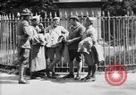 Image of U.S. soldiers and French people in World War I Brest France, 1918, second 32 stock footage video 65675070086