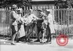 Image of U.S. soldiers and French people in World War I Brest France, 1918, second 33 stock footage video 65675070086