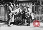 Image of U.S. soldiers and French people in World War I Brest France, 1918, second 34 stock footage video 65675070086