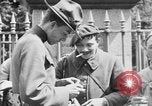 Image of U.S. soldiers and French people in World War I Brest France, 1918, second 42 stock footage video 65675070086