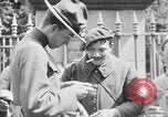 Image of U.S. soldiers and French people in World War I Brest France, 1918, second 43 stock footage video 65675070086