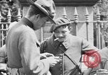 Image of U.S. soldiers and French people in World War I Brest France, 1918, second 46 stock footage video 65675070086