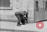 Standbild Mann mit Hund Brest Frankreich, 1918, aus Sekunde 4 historischem Filmmaterial Videoclip 65675070089