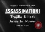 Standbild Rafael Trujillo Dominikanische Republik, 1961, aus Sekunde 5 historischem Filmmaterial Videoclip 65675070098