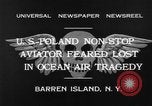 Standbild aviator Stanislaus Hausner New York United States USA, 1932, aus Sekunde 7 historischem Filmmaterial Videoclip 65675070134